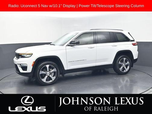 Bright White Clearcoat 2024 Jeep Grand Cherokee Limited
