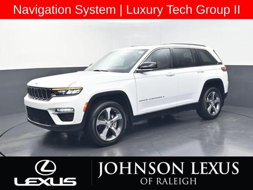 Bright White Clearcoat 2024 Jeep Grand Cherokee Limited