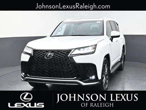 Ultra White 2024 Lexus LX 600 F SPORT