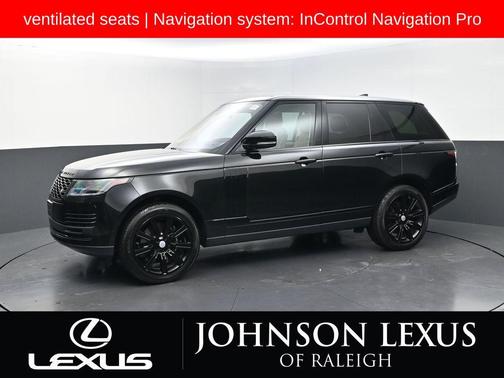 Santorini Black Metallic 2020 Land Rover Range Rover 3.0L V6 Supercharged HSE