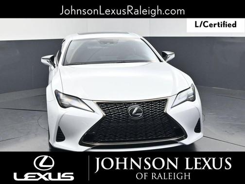 Ultra White 2023 Lexus RC 350 F Sport