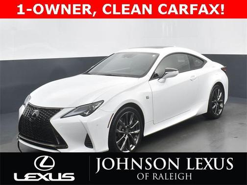 Ultra White 2022 Lexus RC 300 F Sport
