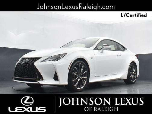 Ultra White 2022 Lexus RC 300 F Sport