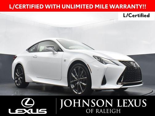 Ultra White 2022 Lexus RC 300 F Sport