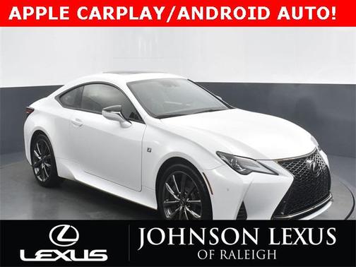 Ultra White 2022 Lexus RC 300 F Sport