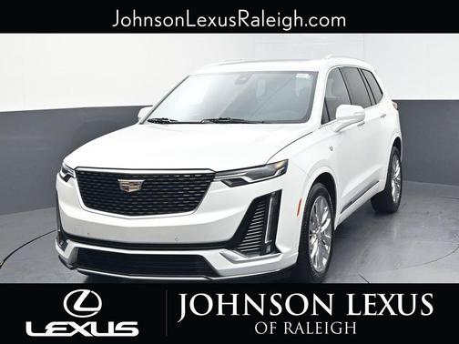 Crystal White Tricoat 2022 Cadillac XT6 Premium Luxury FWD