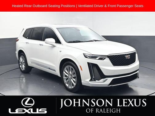 Crystal White Tricoat 2022 Cadillac XT6 Premium Luxury FWD