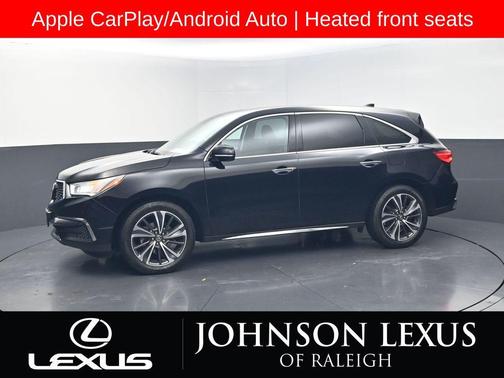 Majestic Black Pearl 2020 Acura MDX 3.5L w/Technology Package