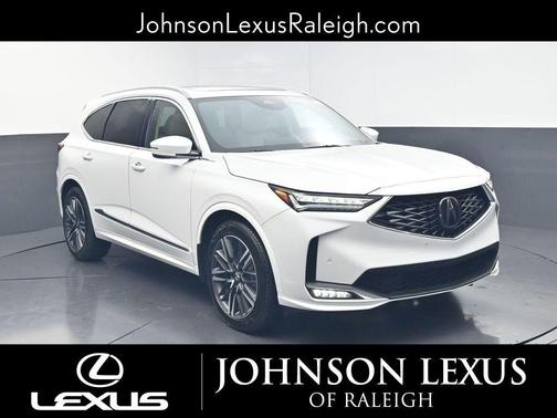 Platinum White 2026 Acura MDX Advance Package