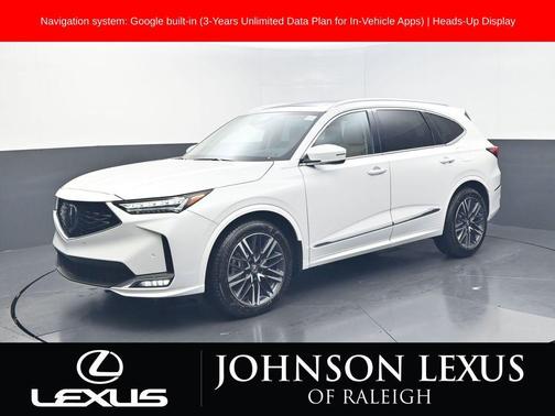 Platinum White 2026 Acura MDX Advance Package
