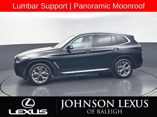 Black Sapphire Metallic 2024 BMW X3 sDrive30i