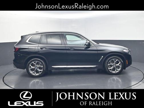 Black Sapphire Metallic 2024 BMW X3 sDrive30i