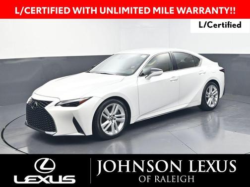 Eminent White Pearl 2021 Lexus IS 300 Base