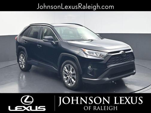 Midnight Black Metallic 2019 Toyota RAV4 XLE Premium