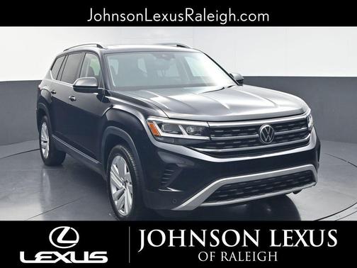Deep Black Pearl 2021 Volkswagen Atlas 3.6L SEL