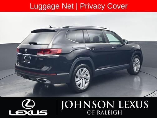 Deep Black Pearl 2021 Volkswagen Atlas 3.6L SEL