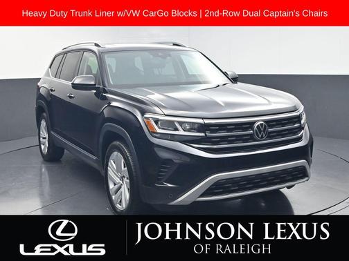 Deep Black Pearl 2021 Volkswagen Atlas 3.6L SEL