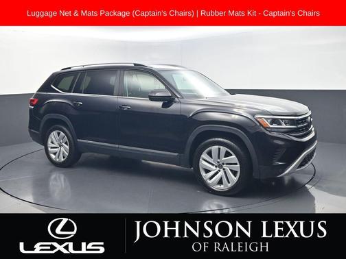 Deep Black Pearl 2021 Volkswagen Atlas 3.6L SEL