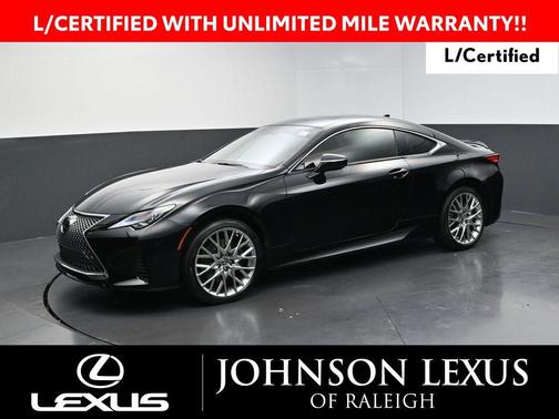 Obsidian 2022 Lexus RC 300 Base