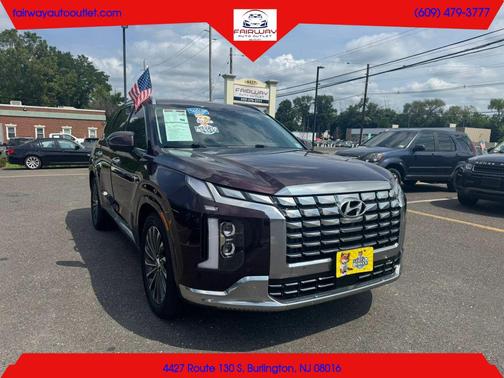 Sierra Burgundy 2024 Hyundai PALISADE Calligraphy