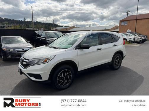 White Diamond Pearl 2016 Honda CR-V SE