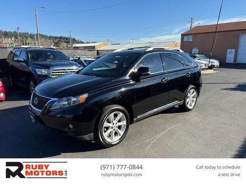 Obsidian 2010 Lexus RX 350 Base