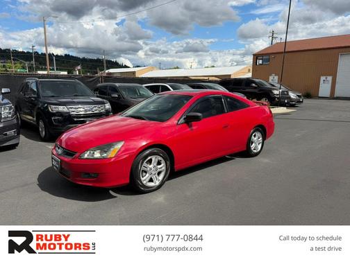 San Marino Red 2007 Honda Accord EX-L