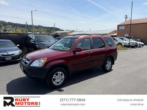 Chianti Red Pearl 2003 Honda CR-V EX