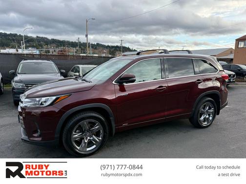 2019 Toyota Highlander Hybrid Platinum