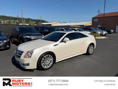 White Diamond Tricoat 2011 Cadillac CTS Premium
