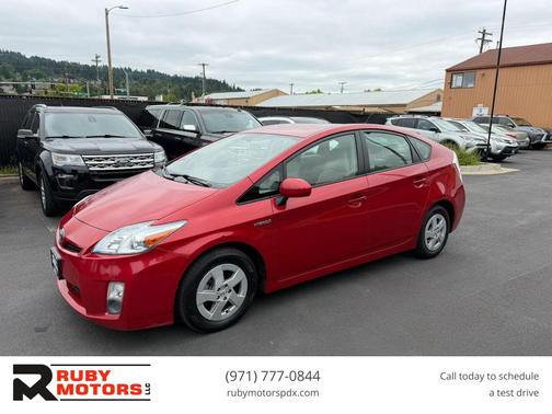 Barcelona Red Metallic 2010 Toyota Prius III