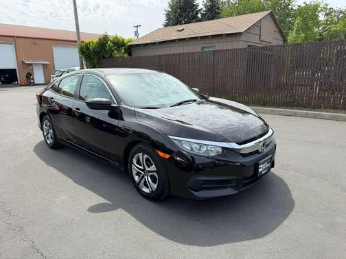 Crystal Black Pearl 2016 Honda Civic LX