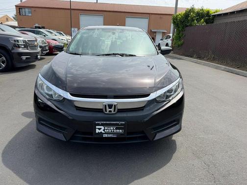 Crystal Black Pearl 2016 Honda Civic LX