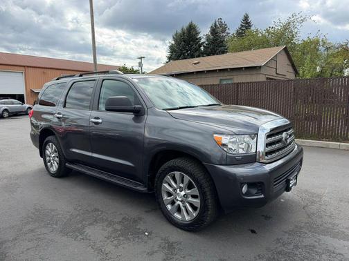 Magnetic Gray Metallic 2011 Toyota Sequoia Limited