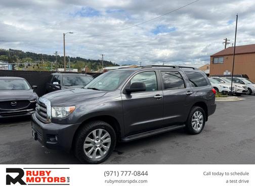 Magnetic Gray Metallic 2011 Toyota Sequoia Limited