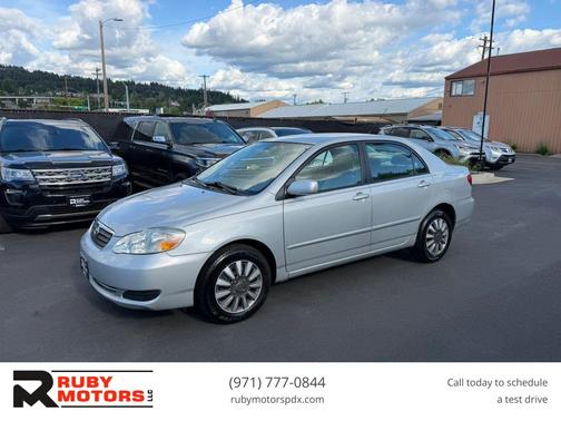 Silver Streak Mica 2007 Toyota Corolla LE
