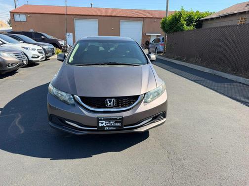 Gray 2013 Honda Civic EX