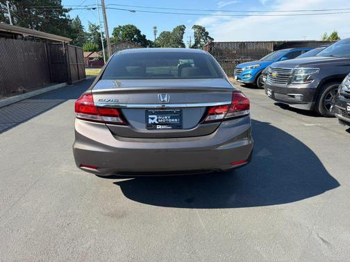 Gray 2013 Honda Civic EX