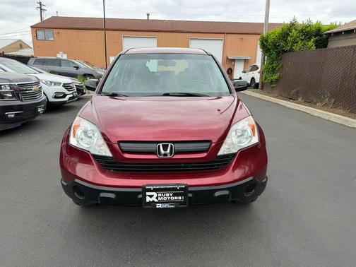 Burgundy 2007 Honda CR-V LX