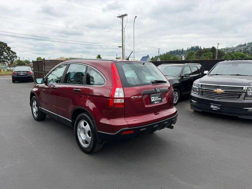 Burgundy 2007 Honda CR-V LX
