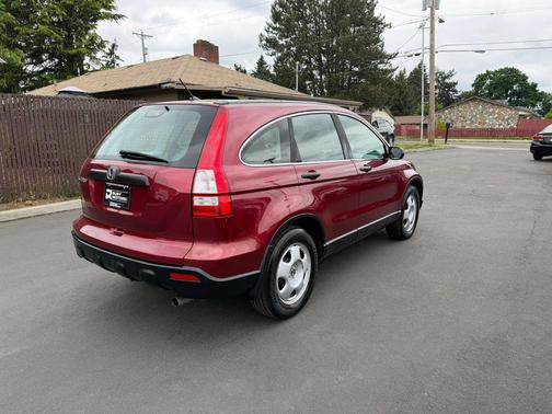Burgundy 2007 Honda CR-V LX