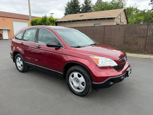 Burgundy 2007 Honda CR-V LX
