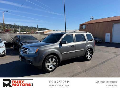 Polished Metal Metallic 2012 Honda Pilot Touring