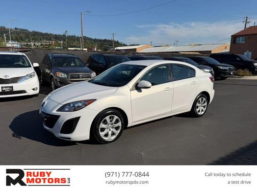 Crystal White Pearl Mica 2010 Mazda Mazda3 s Sport