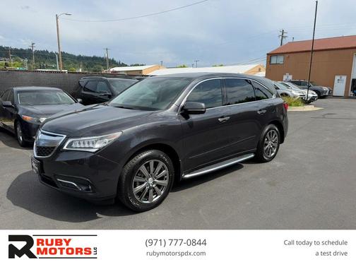 Graphite Luster Metallic 2014 Acura MDX 3.5L