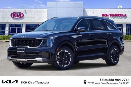 Ebony Black 2024 Kia Sorento S