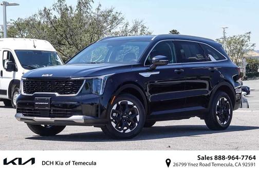 Ebony Black 2024 Kia Sorento S