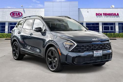 Gravity Gray 2025 Kia Sportage Plug-In Hybrid X-Line