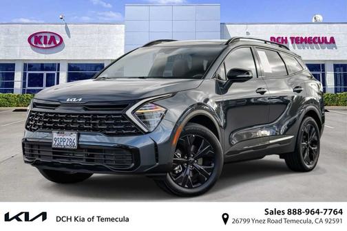 Gravity Gray 2025 Kia Sportage Plug-In Hybrid X-Line