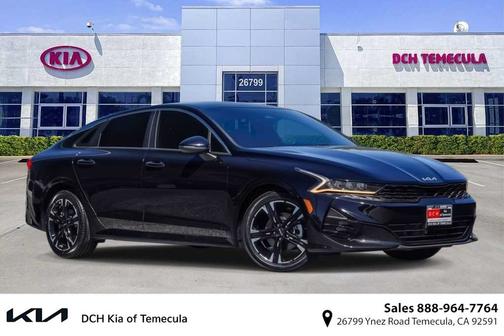 Ebony Black 2022 Kia K5 GT-Line